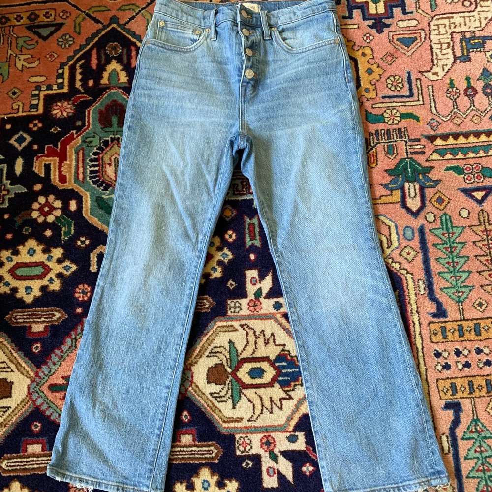 Madewell Cali Demi Boot with Button Fly